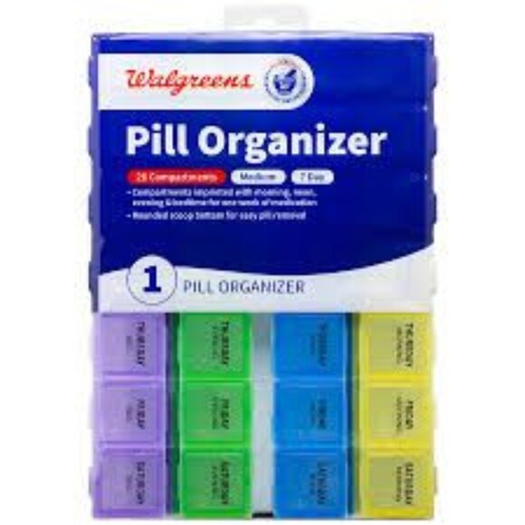walgreens Other - SEALED!!!   7 Day Pill Organizer
